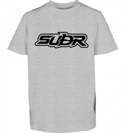 SUÐR Kids Tee Classic in Graumeliert
