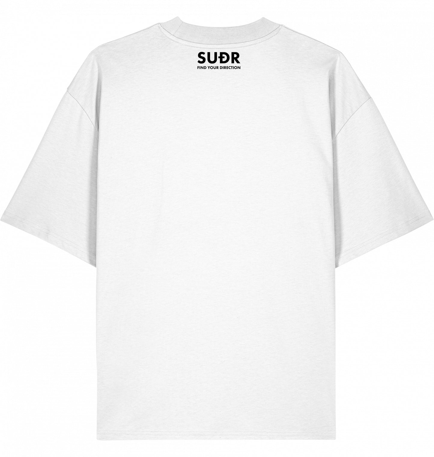 SUÐR FIND Mock Neck Tee – Color Tones