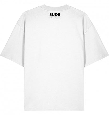 SUÐR FIND Mock Neck Tee – Color Tones