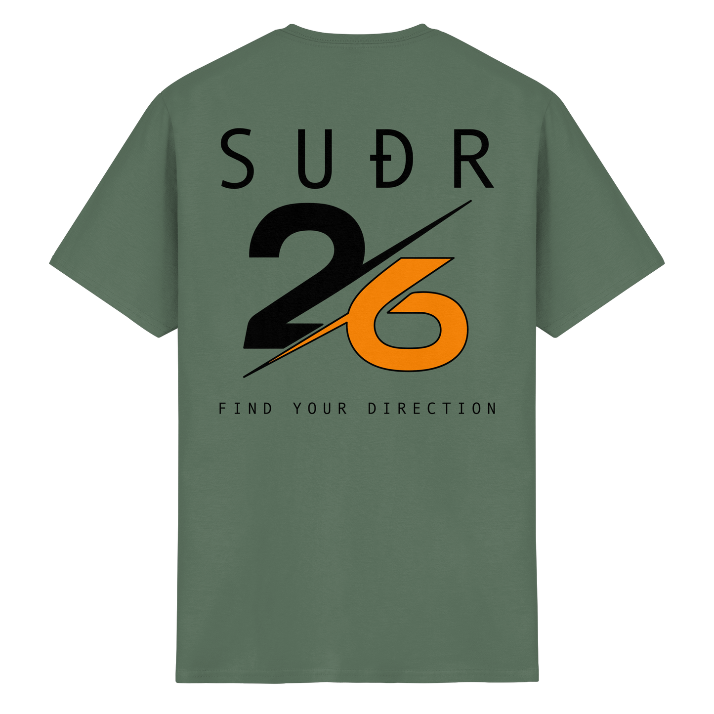 Sudr26 Slot 1 - Heavy Cotton T-Shirt SUÐR Clothing