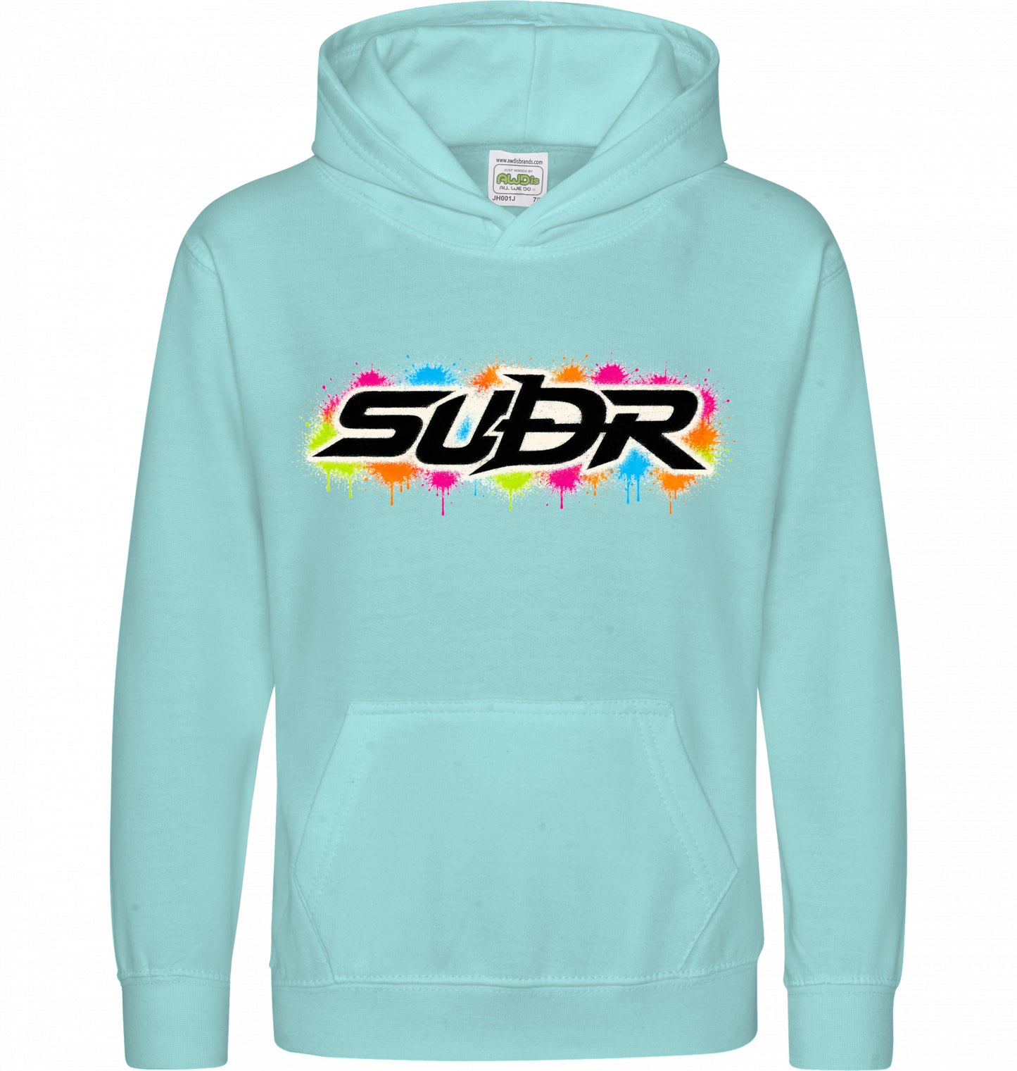 SUÐR Kids Hoodie in Pfefferminz