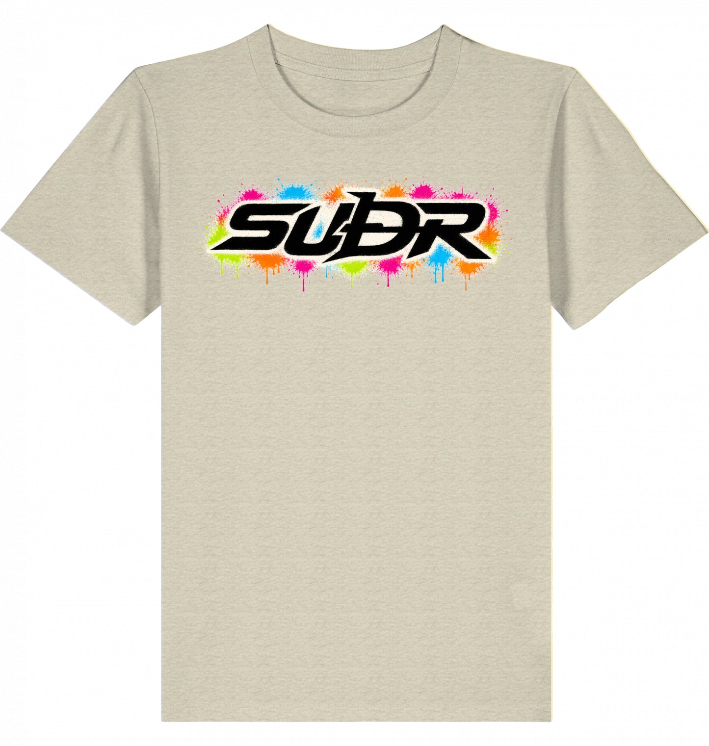 SUÐR Kids Tee Iconic in Naturmeliert