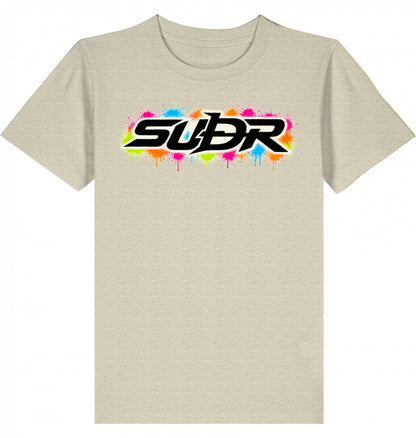 SUÐR Kids Tee Iconic in Naturmeliert