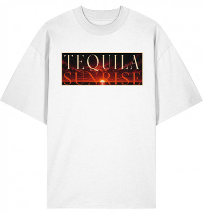 SUÐR Tequila Sunrise Oversized Tee