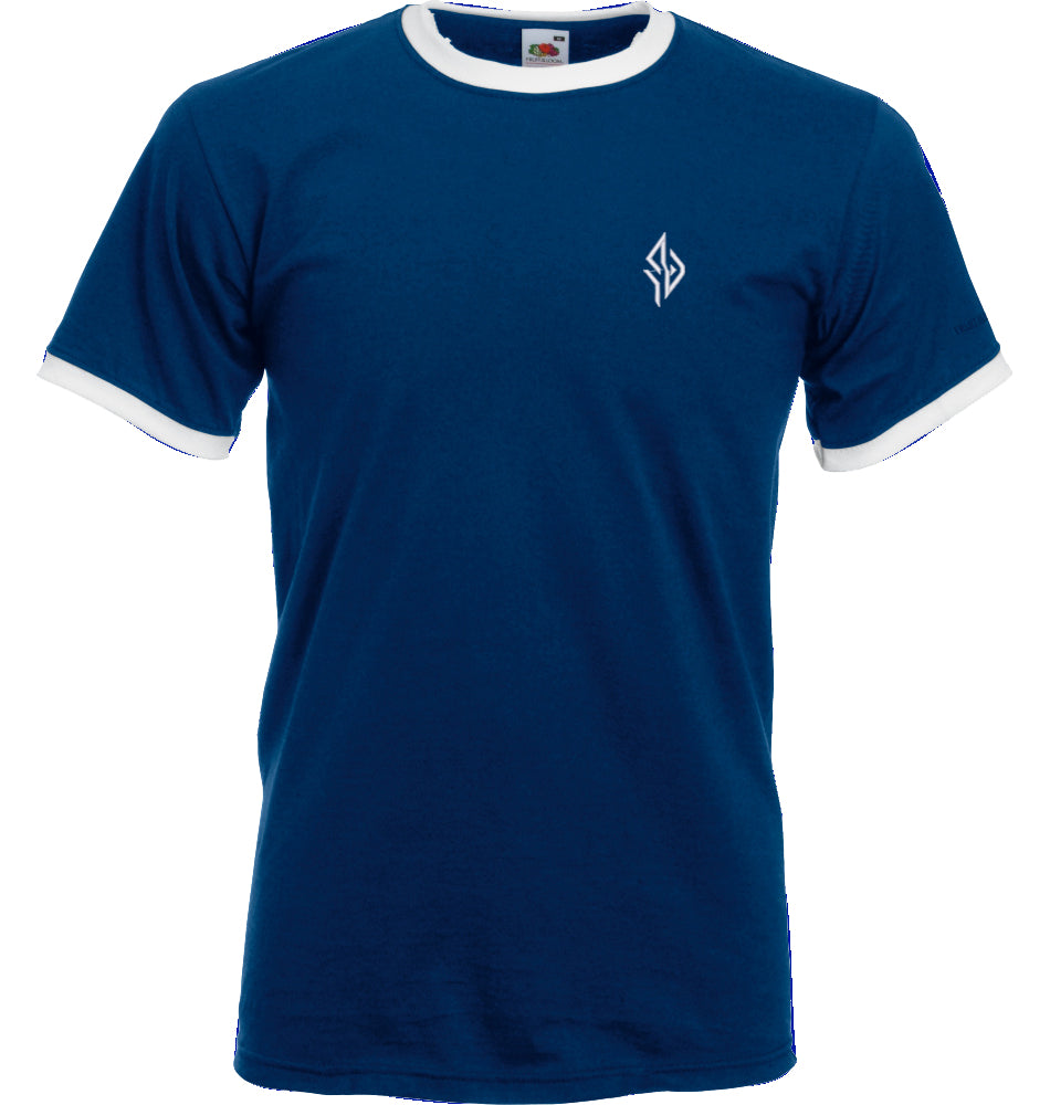 SUÐR Blaupause Ringer Tee