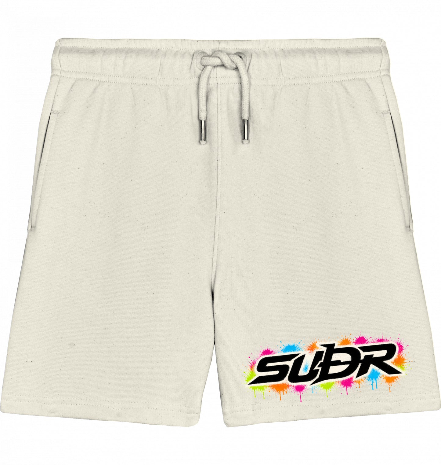 SUÐR Kids Shorts in Natural Raw