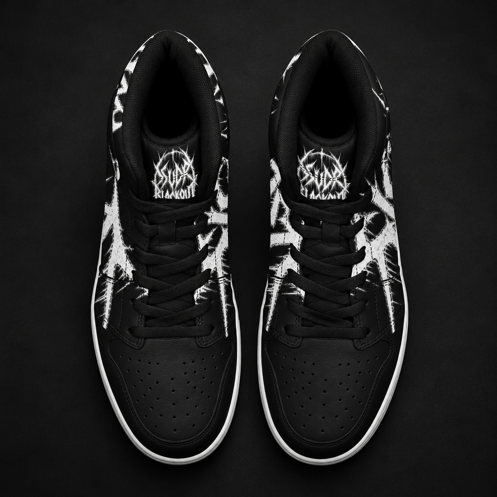 BLACKOUT men's signal lost high top Sneakers – Ansicht 4
