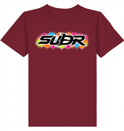 SUÐR Kids Tee Iconic in Bordeaux