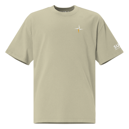 SUÐR-'26 Oversized Faded T-Shirt SUÐR Clothing