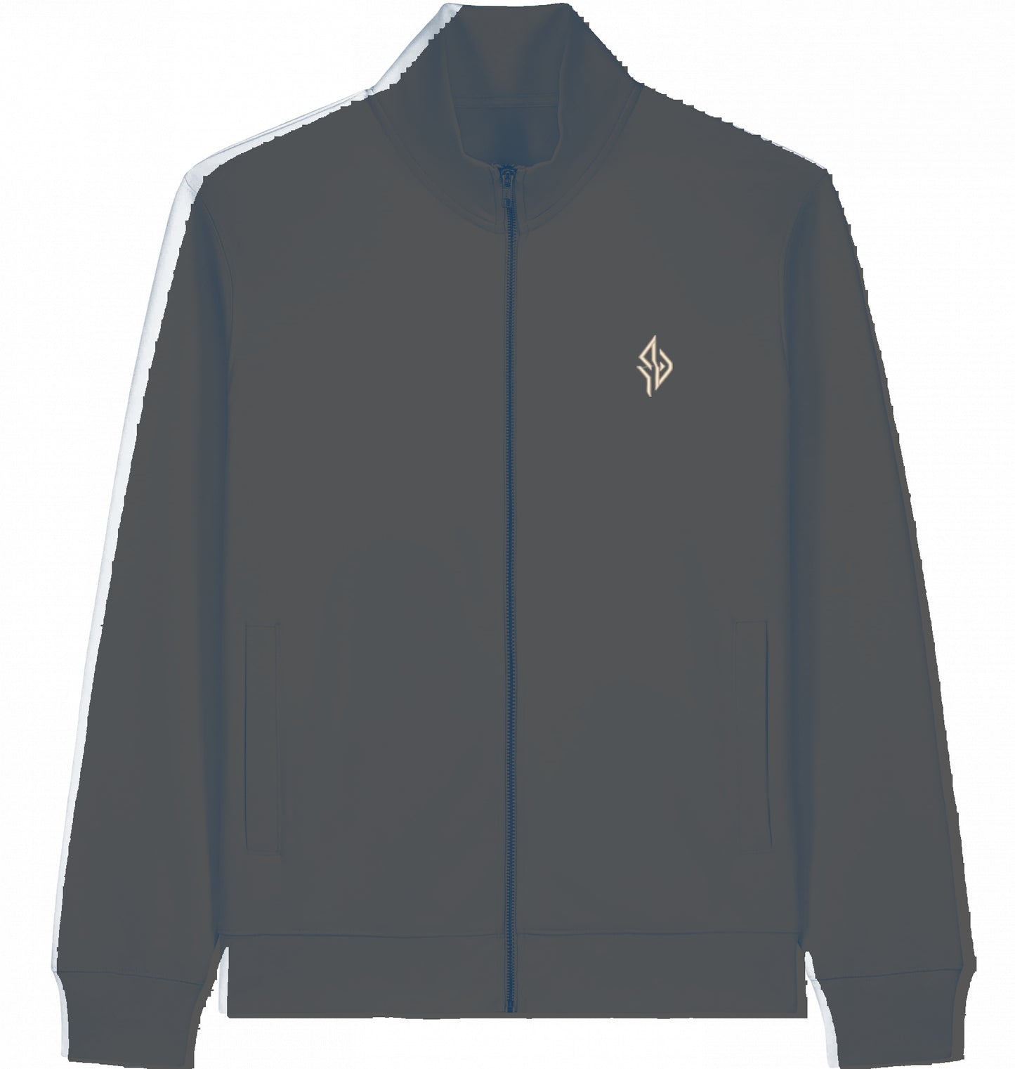 SUÐR Zip Sweatjacke in Anthracite