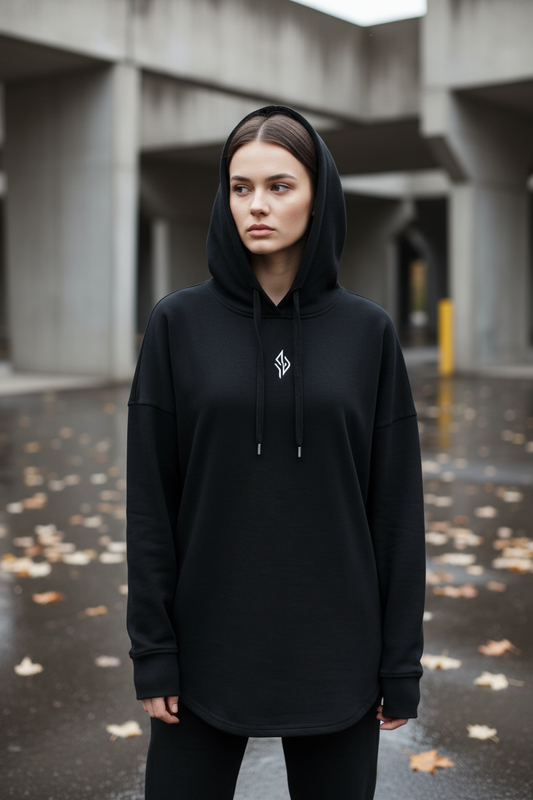 SUÐR Oversized Hoodie – Women