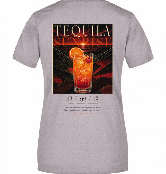 SUÐR Tequila Sunrise női póló