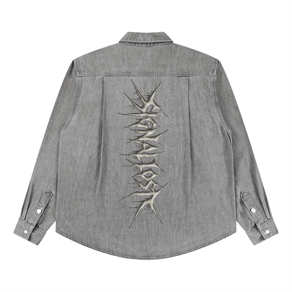 BLACKOUT vintage wash denim Shirt – Ansicht 8