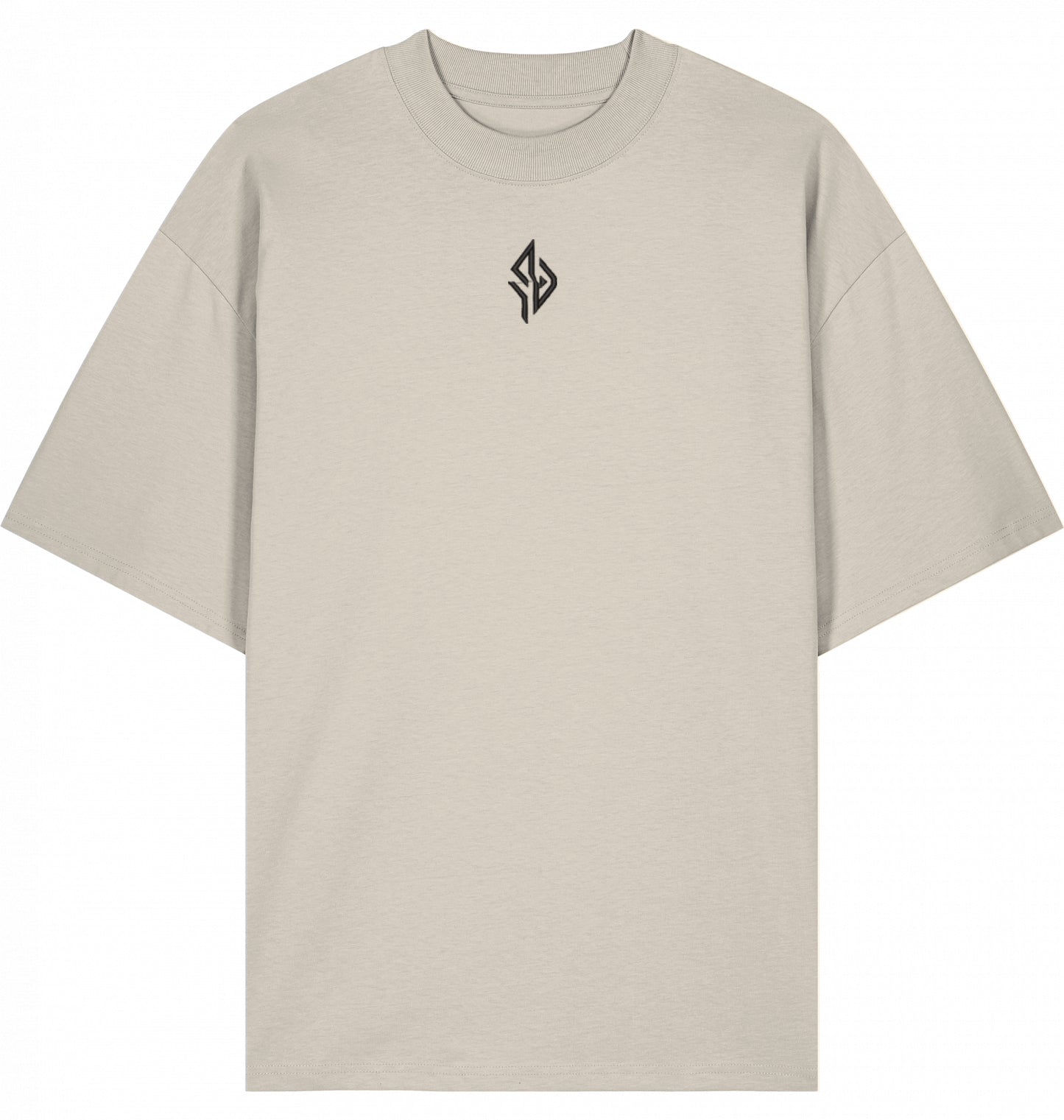 SUÐR FIND Mock Neck Tee – Color Tones