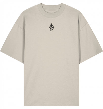 SUÐR FIND Mock Neck Tee – Color Tones