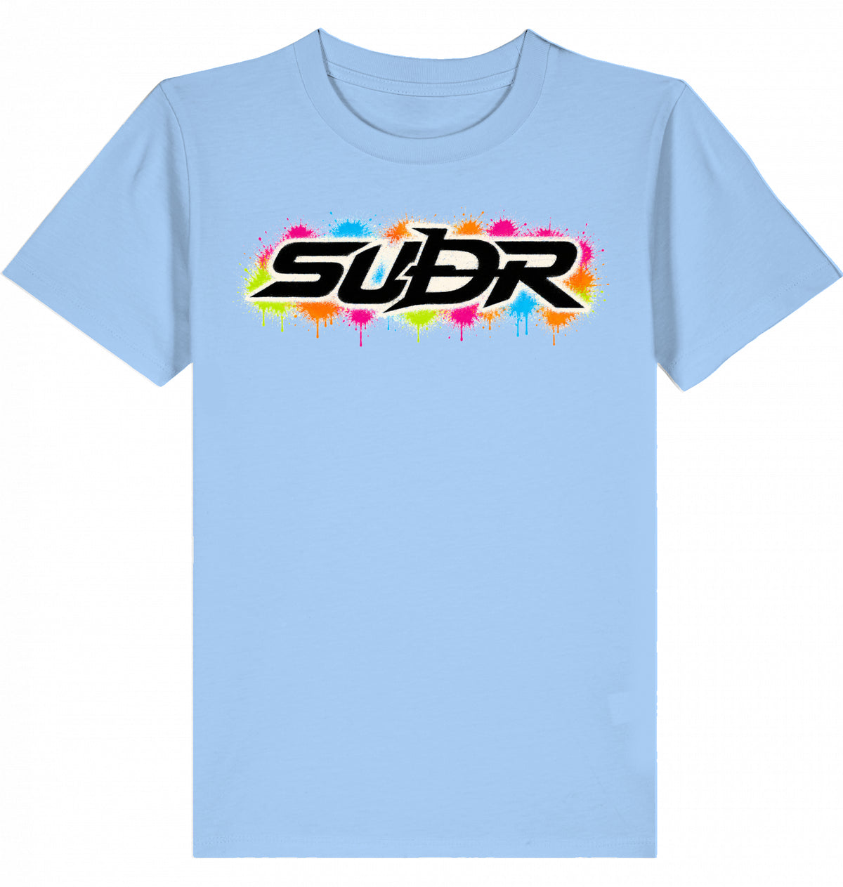 SUÐR Kids Tee Iconic in Rauchblau