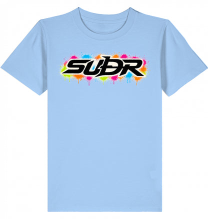 SUÐR Kids Tee Iconic in Rauchblau