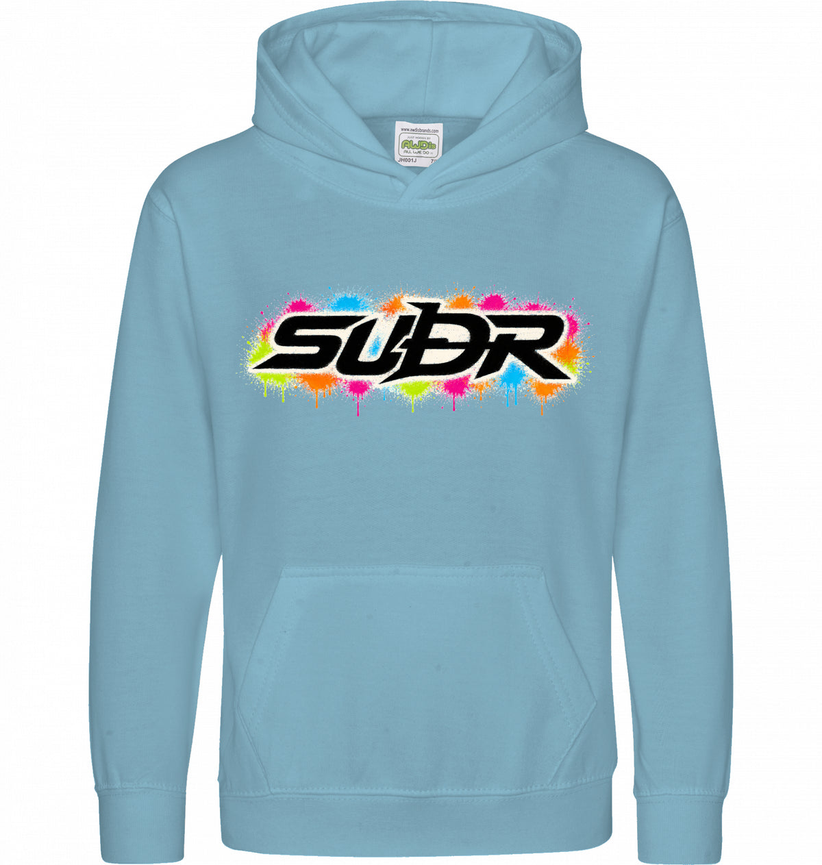 SUÐR Kids Hoodie in Himmelblau