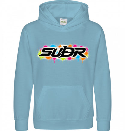 SUÐR Kids Hoodie in Himmelblau