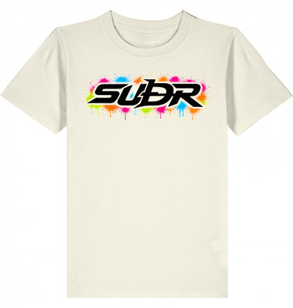 SUÐR Kids Tee Iconic in Naturweiß