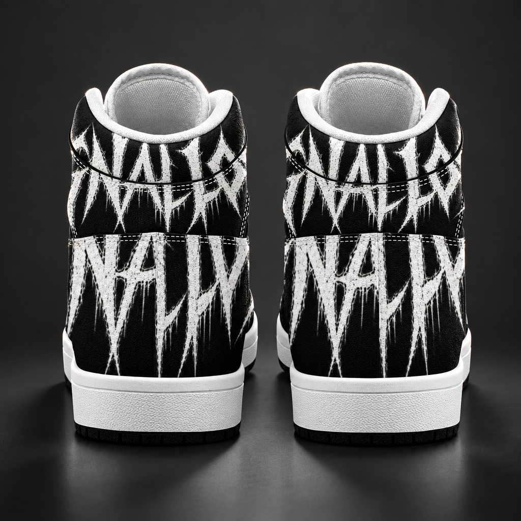 BLACKOUT men's signal lost high top Sneakers – Ansicht 7