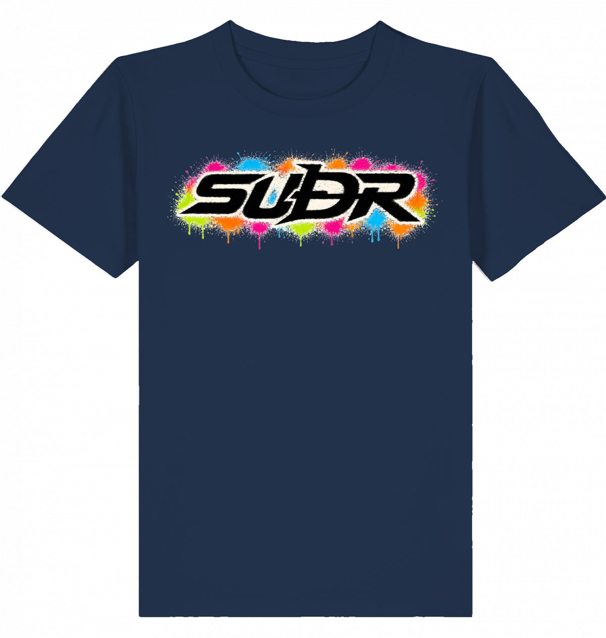 SUÐR Kids Tee Iconic in Marineblau