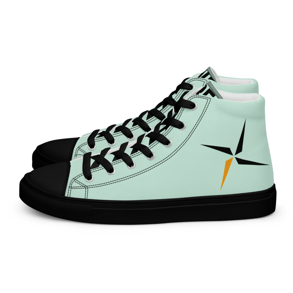 Men's High Top Canvas Shoes SUÐR Clothing