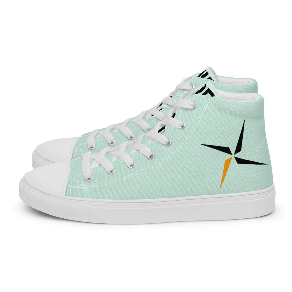 Men's High Top Canvas Shoes SUÐR Clothing