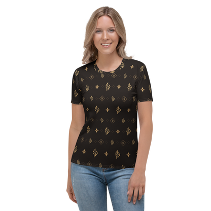 All-Over Print Women's Crew Neck T-Shirt