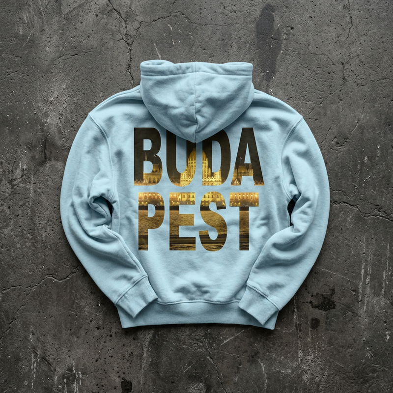 CITY 01 BUDAPEST Hoodie – Ansicht 1
