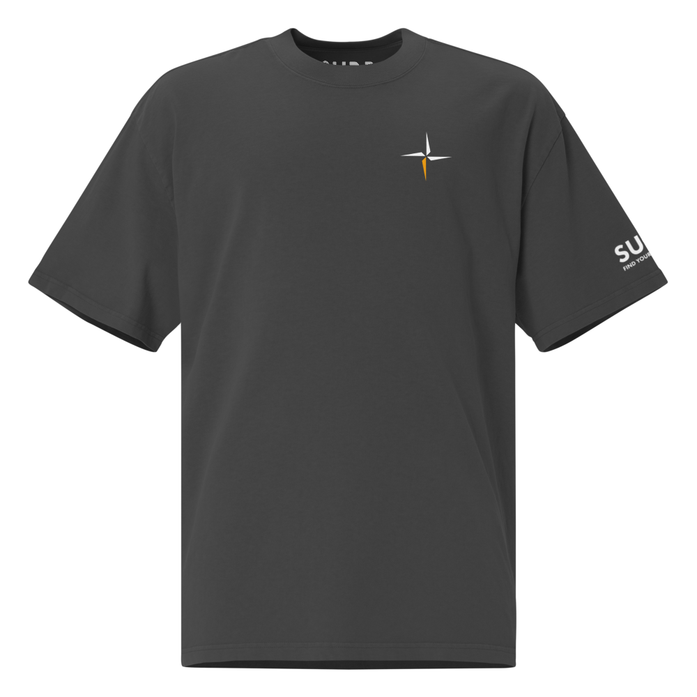 Men's Oversized Faded T-Shirt | AS Colour 5082 SUÐR Clothing