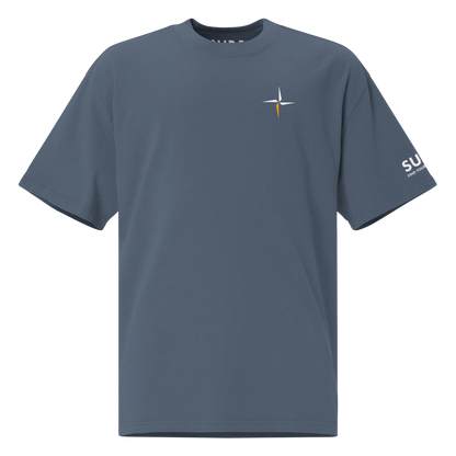 SUÐR-'26 Oversized Faded T-Shirt SUÐR Clothing