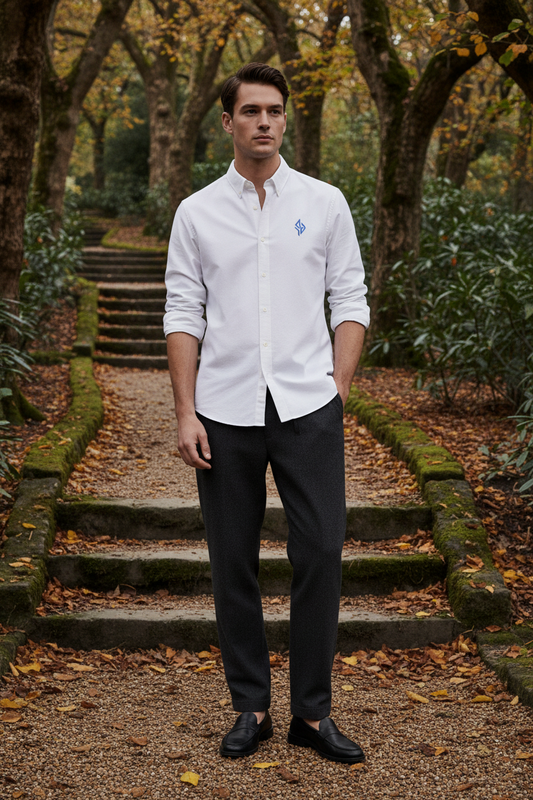 SUÐR Signature Oxford Hemd
