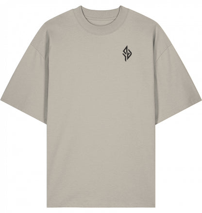 SUÐR FIND Mock Neck Tee – Natural Tones