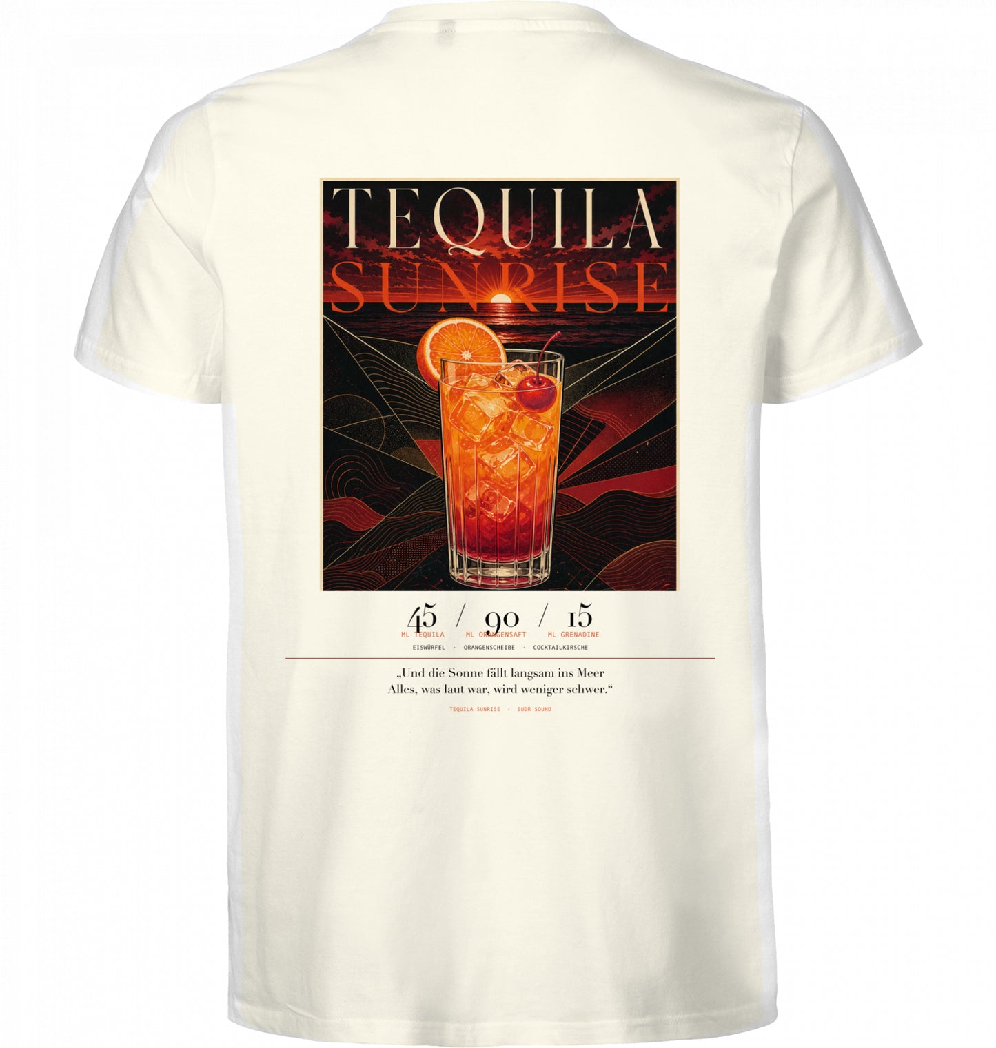 SUÐR Tequila Sunrise Tee Herren