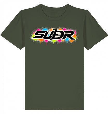 SUÐR Kids Tee Iconic in Khaki