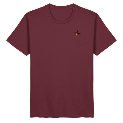 SUÐR-'26 Organic Basic Shirt – Burgundy | SUÐR Clothing