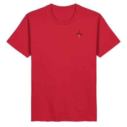 SUÐR-'26 Organic Basic Shirt – Red | SUÐR Clothing