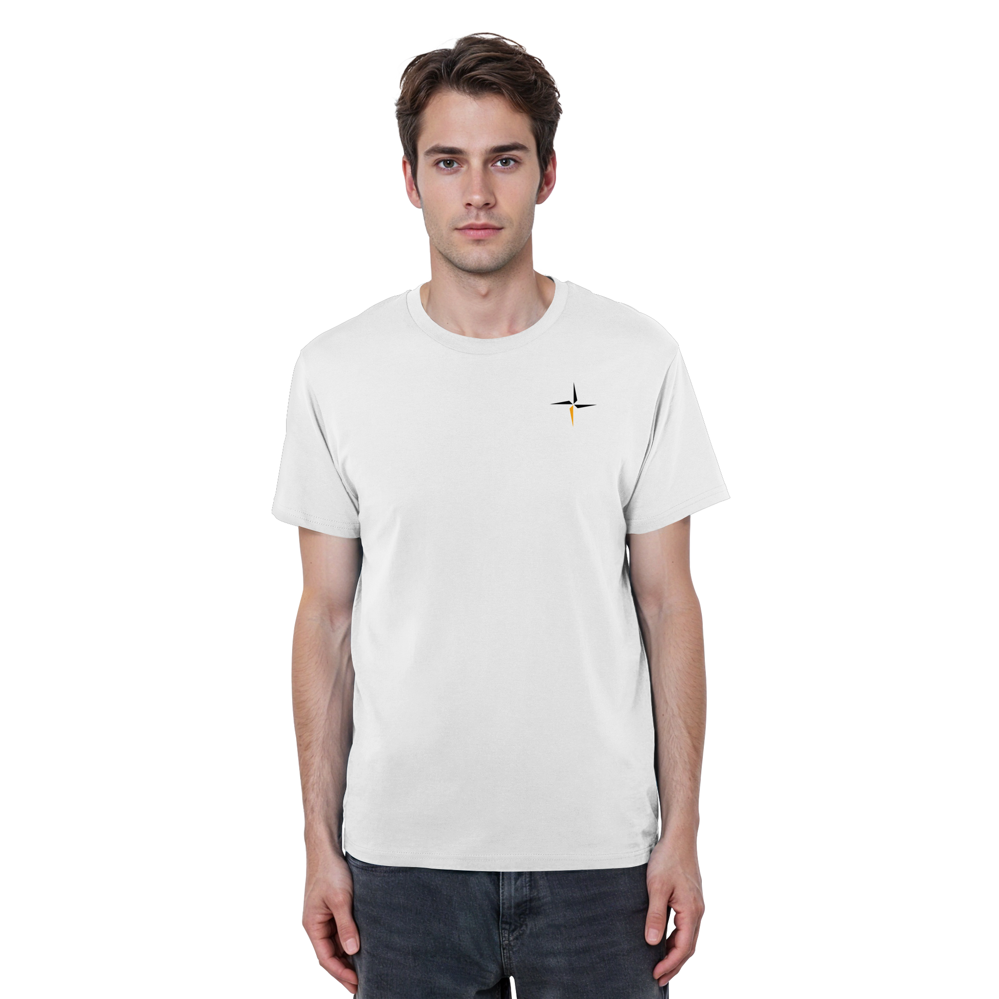 SUÐR-'26 Organic Basic Shirt – White | SUÐR Clothing