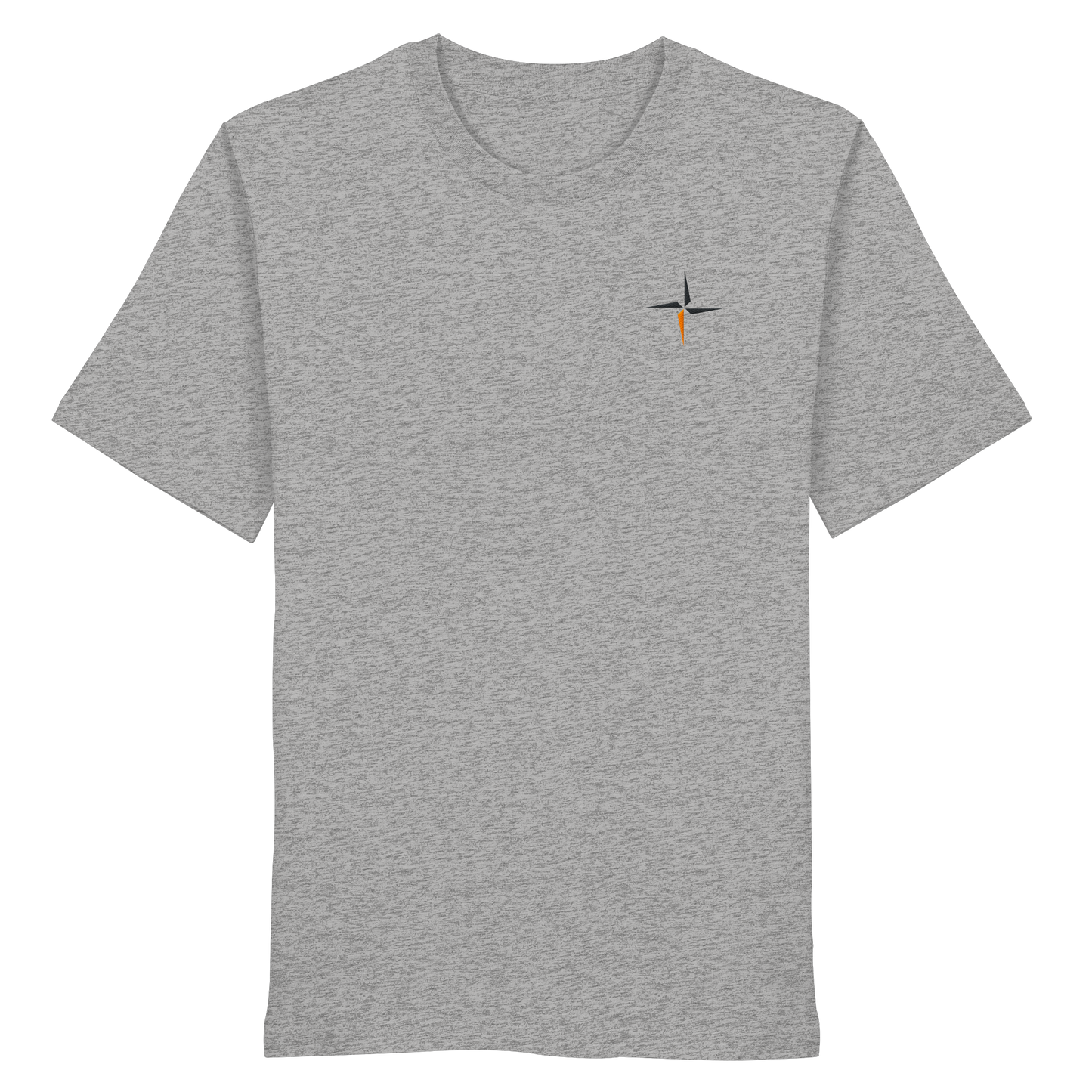 SUÐR-'26 Organic Shirt – Heather Grey | SUÐR Clothing