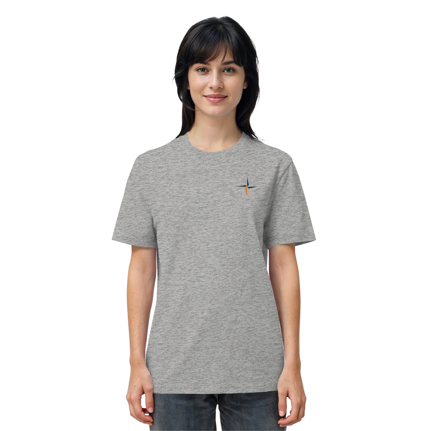SUÐR-'26 Organic Shirt – Heather Grey | SUÐR Clothing