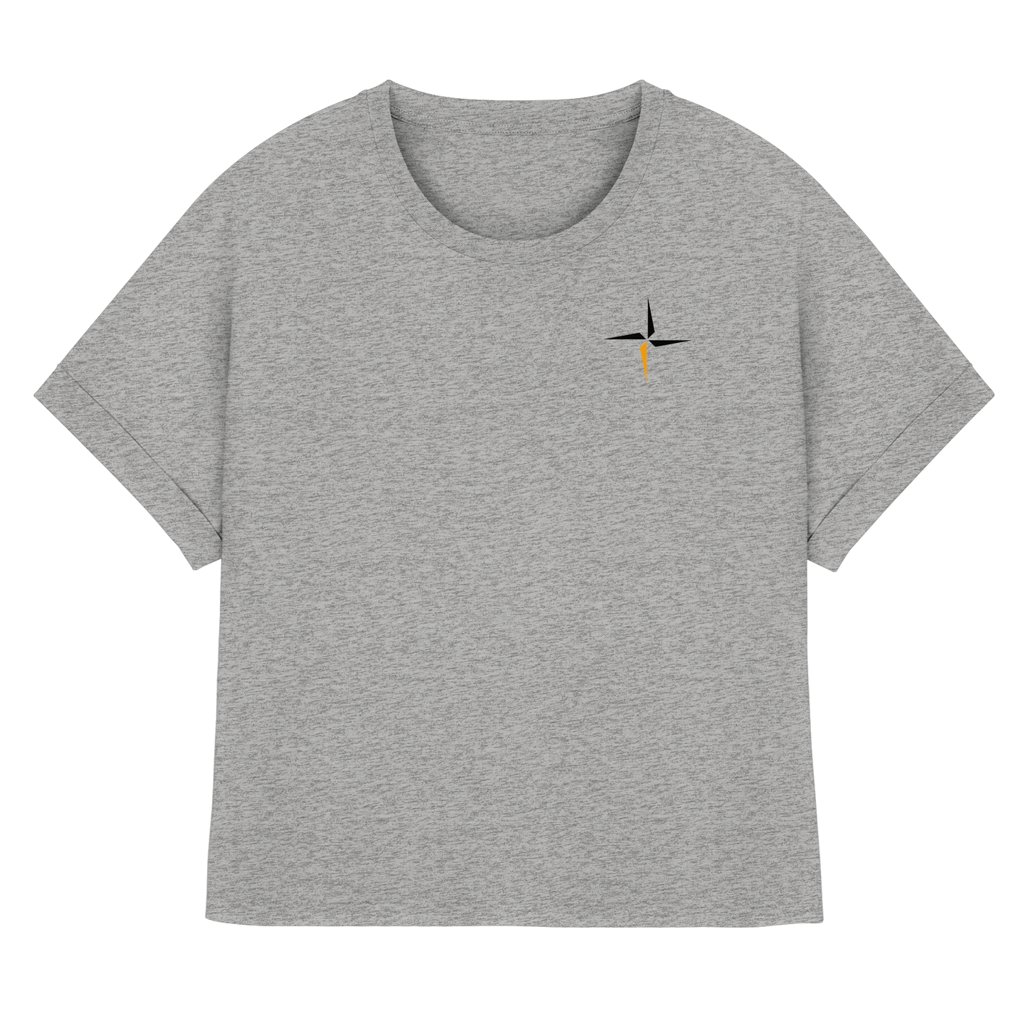 Sudr26 Slot 1 - Womens Organic Rolled Sleeves T-Shirt SUÐR Clothing