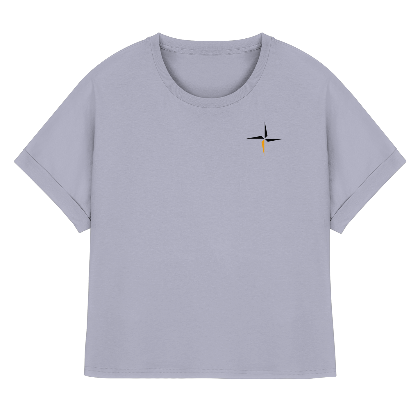 Sudr26 Slot 1 - Womens Organic Rolled Sleeves T-Shirt SUÐR Clothing
