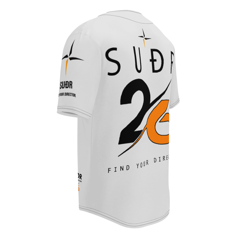 SUÐR-'26 Baseball Jersey SUÐR Clothing
