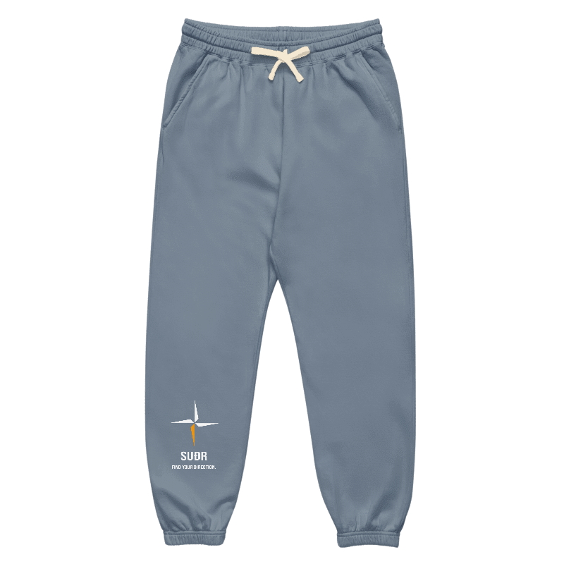 SUÐR-'26 Garment-Dyed Fleece Sweatpants