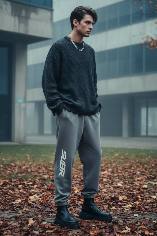 SUÐR Baggy Jogger Baumwolle
