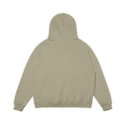 SUÐR Warm Hoodie 380g – Oversized Hoodie, Rückansicht