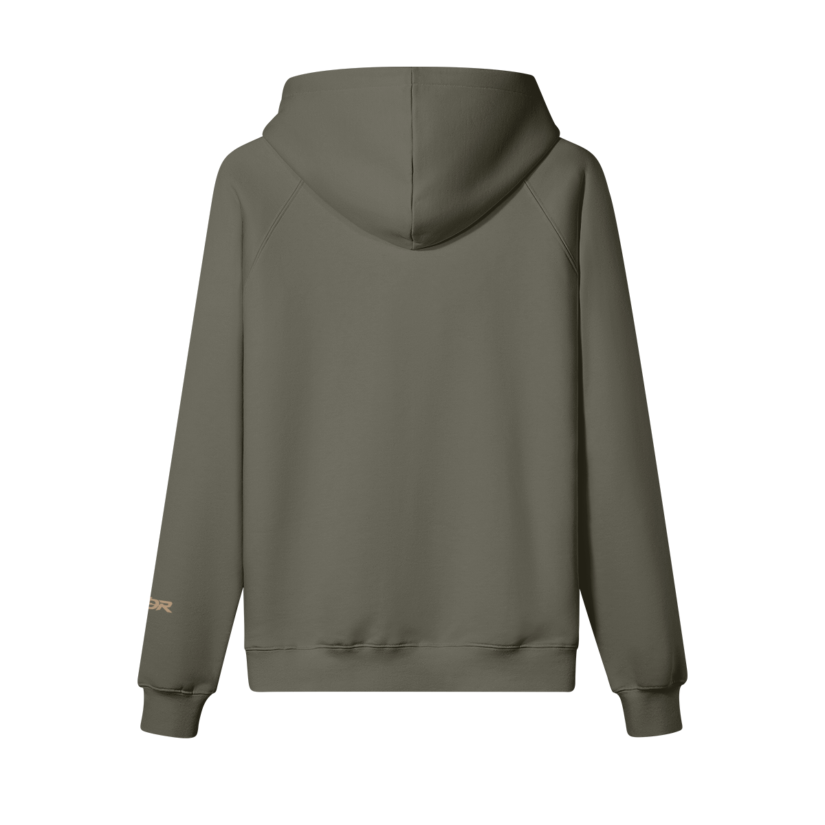SUÐR Warm Hoodie 380g – Oversized Hoodie, Rückansicht