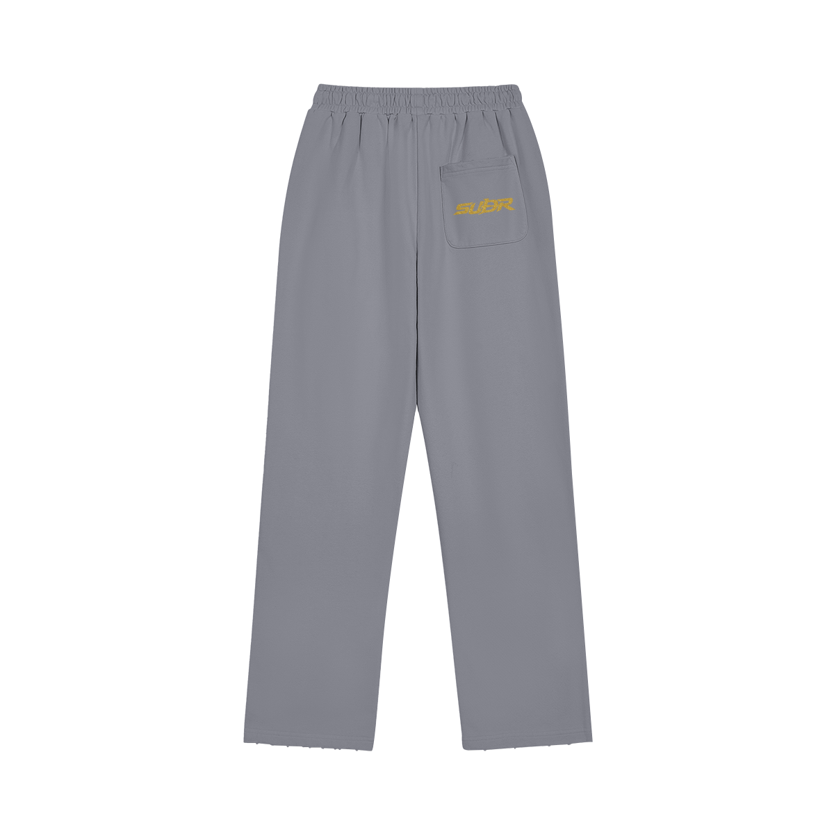 SUÐR Straight Relaxed Jogger 420g – Straight Relaxed Jogger in Mittelgrau, Vorderansicht