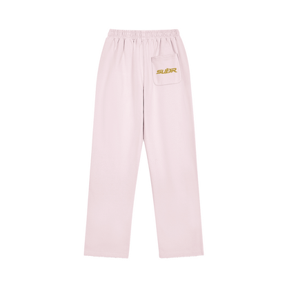 SUÐR Straight Relaxed Jogger 420g – Straight Relaxed Jogger in Altrosa, Vorderansicht